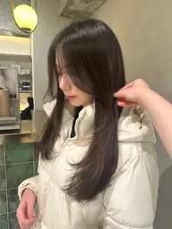 【破格⁉️レディース限定💇🏼♀️💞】韓国風🇰🇷顔周りカット+ワンカラー
