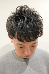「メンズ限定」カット & パーマ