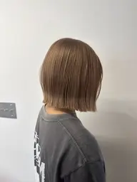 ⭐️【minimo限定】⭐️カット(ボブのみ)+透明感カラー＋3stepトリートメント
