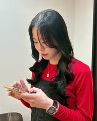 🟨🆕❗️顔周りカット+コテ巻き(シャンプー・ブローなしメニュー)【お出かけ前に整えたい!という方にもおすすめです✨】