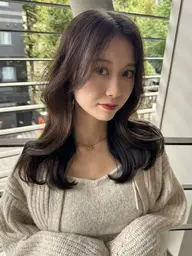 ✨【ミニモ学割U24】✨カット＋透明感ケアカラー＋ミルボン3stepトリートメント🫧ナノスチーム#韓国