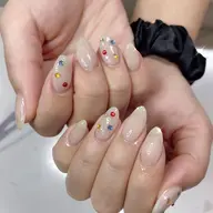 💕🍬💕 [初回ソフトジェルオフ無料.]［シンプル]定額ネイルデザイン🍀🍀🍀