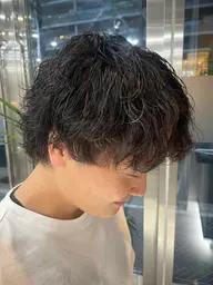 メンズパーマ【カット無料】+トリートメント