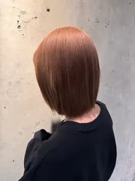 🎀期間限定🎀ブリーチ込みダブルカラー【ケアブリーチ1回+カラー】➕髪質改善トリートメント