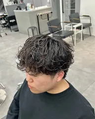 【🔥3月限定🔥】✂️メンズカット✂️➕🌀波巻きパーマ🌀➕✨内部補修トリートメント✨