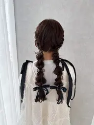 【お出かけ前に🎀】ヘアセット