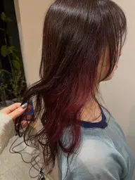 インナーカラーのみ（ブリーチ込み）🎶