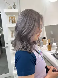 《髪質改善》高濃度水素トリートメント+高級ケアカラー