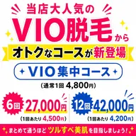 VIO集中コース12回