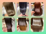 🏆カラー人気No. 1🌈革命⭐️カラーで悩んだらコレ⭐️髪質改善シルキーカラー&似合わせカット!