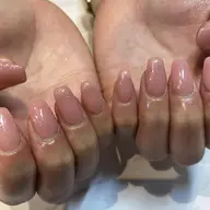 【Jr.ネイリストクーポン】ワンカラーネイルモデル💜(オフ込み)¥3000 [オフ1000円+30分]