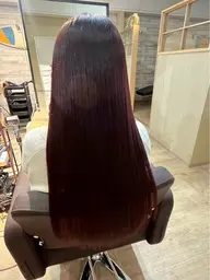 縮毛矯正+トリートメント