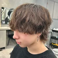 【2回目以降も使える🎊】メンズカット+縦落ちパーマ🌱(縦落ちパーマ/メンズパーマ/ツイストスパイラル/ツイスパ)