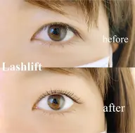 ご新規様限定《ダメージレス＊デザインまつげパーマ》トリートメント・コーティング付き