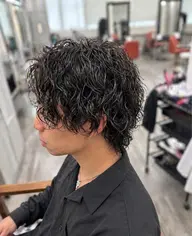 【メンズ限定】カット+シャドウパーマ