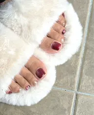 シンプルディザインカラーネイル(オフなし)