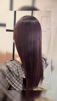 ✨️期間限定カラー✨️❤️‍🔥艶ヘアカラー【ワンカラー】＋スチームトリートメント