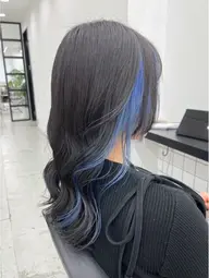 🩶【minimo限定】🌟⋆꙳ケアブリーチインナーカラー+カット+全体カラー🩶¥13,750