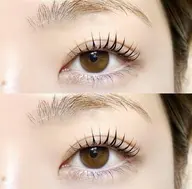 パリエク🕊パリジェンヌラッシュリフトとフラットラッシュ100本の組み合わせメニュー🤍オフ無料🖤コーティング付き