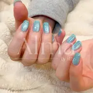 【他店オフ無料】初回SNSで話題!映える、うる艶マグネットネイル/ハンド