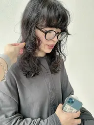 🌀【2回目の方はこちら】似合わせカット➕パーマ🌀※レディースのみ
