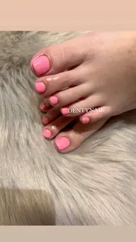 🉐【オフなし】FOOTワンカラー【※1色追加¥300～¥800】カラーグラデ＋¥1000