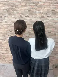 ママさんヘア/入園、卒園、入学式、卒業式🌸