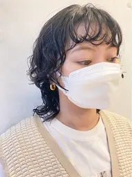 ❤️カット & ニュアンスパーマ&頭皮マッサージ❤️