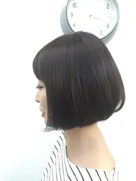 カット＋前髪縮毛矯正＋ナノバブル