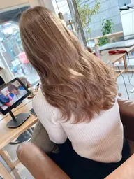 ケアブリーチあり❤︎超絶透明感ダブルカラー