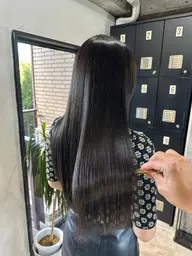 ☂️髪質改善ストレート&ヘアカラー&トリートメント&炭酸スパ☂️