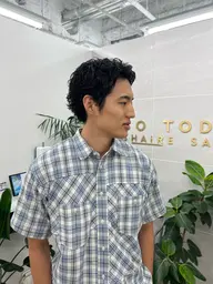 💈メンズカット+シャンプー+ヘッドスパ10分or眉毛カット