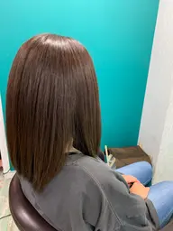 縮毛矯正+カット+トリートメント