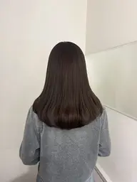 うる艶透明感カラー🫧＋カット＋オージュアシステムトリートメント