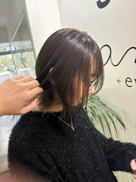 【🩵透明感カラー🩵】カラー＋aujua1ステップトリートメント💁