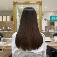 【カットなし】トリートメント入りカラー+酸熱トリートメント