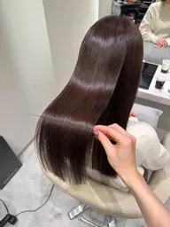 【至高の縮毛矯正】プラチナプラン縮毛矯正+カット+超高濃度髪質改善TR✨✨