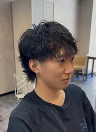 🔴オープン記念🔴メンズカット✖️パーマ ✖️リペアTR🔥(シャドウパーマ/フェザーパーマ/ニュアンスパーマ)