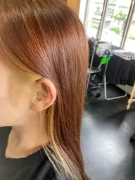 イヤリングカラー、インナーカラー