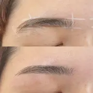 [メンズも歓迎♪美眉毛アイブロウWAX]骨格診断付きスタイリング/毛量調整/間引き/仕上げメイク込み　¥5500