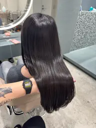 髪質改善トリートメント+カラー