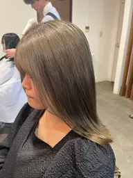 カット＋ダブルカラー（ブリーチ込み）＋トリートメント