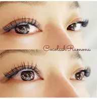 ミニモ限定フラットW150束(300本)までつけ放題。人気のフラットラッシュ★モチ良く。まつ毛のボリュームが少ない所にも