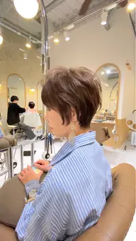 ⭐️お客様に合わせた3Dカット⭐️+透明感抜群イルミナカラー🎉