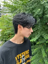 ✂️男性大好評✂️メンズカット&パーマ&ダメージ軽減tr