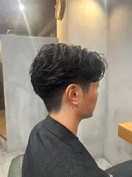 【men's】カット＋パーマ＋眉カット無料✨