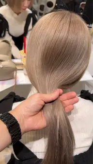 フルブリーチ＋オンカラー＋ホームケアトリートメント