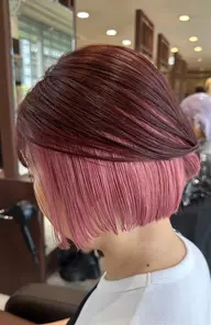 【インナーカラー】🍒ケアブリーチ+カラー 🍒¥12980