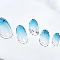 オフ込み🤍グラデーションorフレンチ+ラメライン