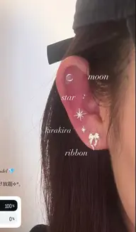 耳つぼJewelry model💎